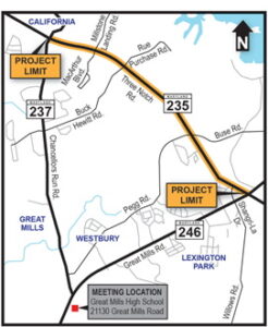 MDOT SHA to Host Information Workshop on Pedestrian Safety Initiatives on Three Notch Road