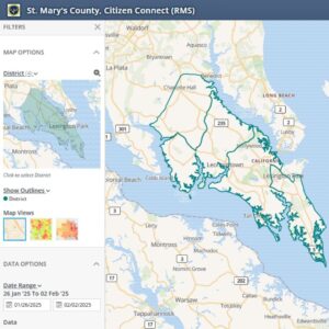 St. Mary’s County Sheriff’s Office Launches Citizen Connect for Enhanced Public Access to Incident Data