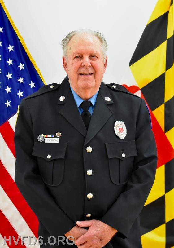 Huntingtown Volunteer Fire Department and Rescue Squad Announces Passing of James “Jim” D’Amico Sr