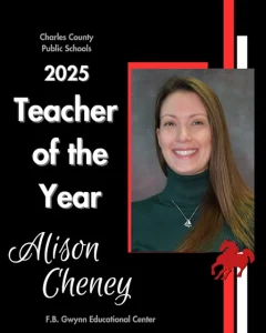 Alison Cheney, Teacher at F.B. Gwynn Educational Center Named 2025 Teacher of the Year