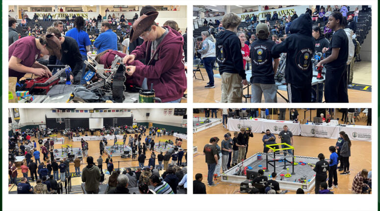 CSM Hosts 35 Middle and High School Teams in ‘High Stakes’ Robotics Tournament