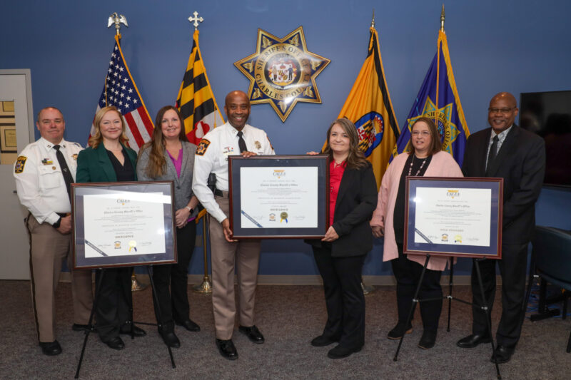 Charles County Sheriff’s Office Receives CALEA’s Highest Honor: Accreditation with Excellence