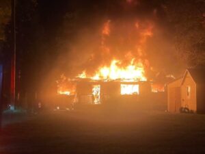 UPDATE: Six Displaced After House in Nanjemoy is Destroyed After Accidental Fire