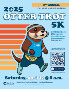 2nd Annual Otter Trot 5k Returns to Calvert Marine Musuem on April 12th, 2025