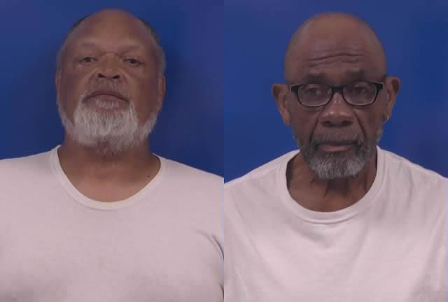 Rex Eugene Jones, 64, of Owings, and Edward Sidney Coates, 67, of Prince Frederick