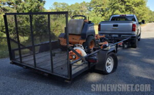 Woman on Lawn Mower Struck by Trailer in Callaway, Taken to Hospital