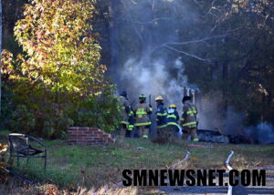 No Injuries Reported After Shed Fire in Mechanicsville