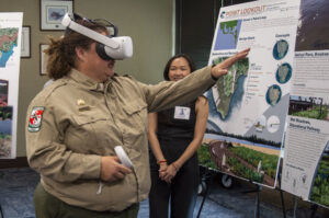 Using Virtual Reality, Students Help Visualize Climate Change Solutions at Point Lookout State Park