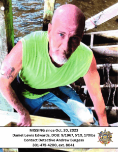 Police Seeking Public’s Help After Second Anniversary of Daniel Lewis Edwards’ Disappearance