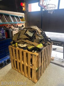 Bay District VFD Donates 55 Sets of Fire Gear to Support Firefighters in the Philippines