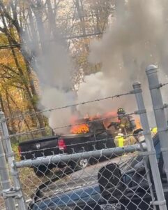 Police Investigating Vehicle Fire in Clements, No Injuries Reported