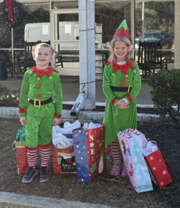 Young Elves Spread Christmas Cheer at Chesapeake Shores Nursing Home