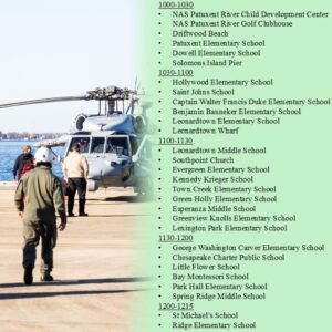 Santa Claus to Spread Cheer Over Southern Maryland on December 9th, 2025, Courtesy of the U.S. Navy