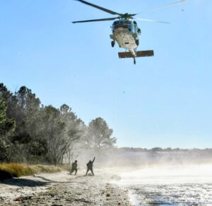 NAS Pax River SAR Dogs, Navy Corpsman Complete Rigorous Qualification Flight, Enhancing Combat Readiness