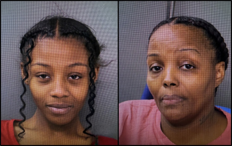 Dionna Jaleya Cutchember, 20, and Lakina Chanelle Scriber, 47, both of Hollywood