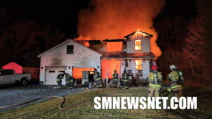UPDATE: Firefighters Home Destroyed, Three Pets Killed in Early Morning Fire in Leonardtown, Fire Marshal Investigating Cause