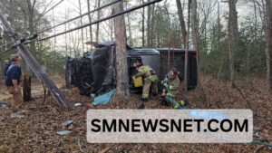 Man Flown to Trauma Center After Serious Single Vehicle Rollover in Park Hall