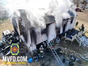 House Fire in Mechanicsville Results in Total Loss, No Injuries Reported