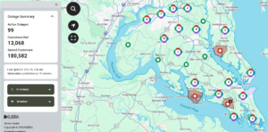 UPDATE @ 7:45 a.m.: 100 Active Outages for SMECO Leaves 13,000 Without Power – Crews Continue to Work After Winter Storm Causes Damage Across Region