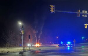 No Injuries Reported After Vehicle Fire in Charles County