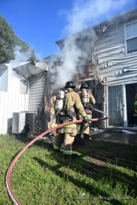 Firefighters Quick Response Saves Townhouses From Extensive Damage After Fire in Lexington Park