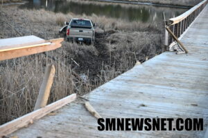 Driver Flown to Trauma Center After Striking Pedestrian Bridge at St. Mary’s College