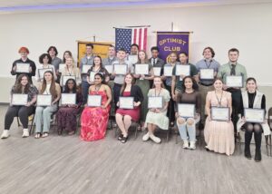 40 Calvert County Students Honored by Calvert Optimist Clubs