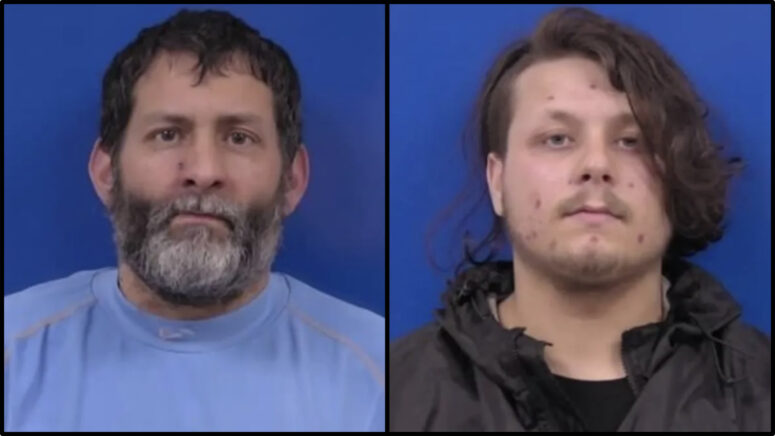 Robert Lee Andujar, 46, and Joshua Dillard Andujar, 23, both of Lusby