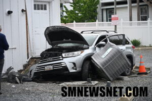 No Injuries Reported After Vehicle Strikes Church in Solomons