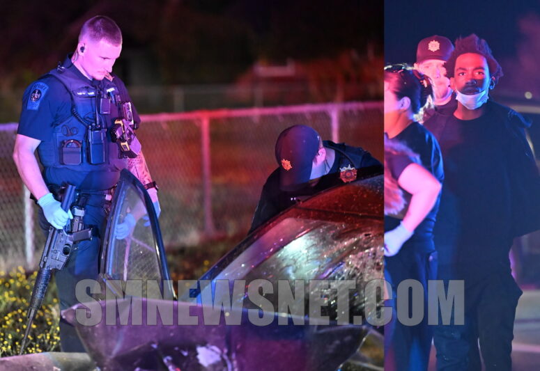 GUNS RECOVERED: 17-Year-Old Arrested After High Speed Chase That Ends in Crash