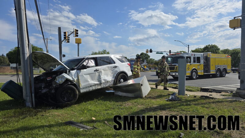 No Serious Injuries Reported After Three-Vehicle Crash Caused by Driver Performing U-Turn