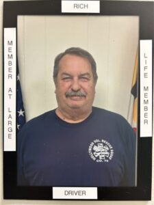Hollywood Volunteer Rescue Squad Regrets to Announce Passing of Life Member Rich Battenfield