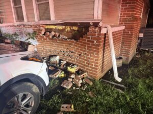 One Transported to Trauma Center After Vehicle Strikes House in Leonardtown