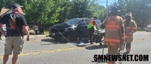 UPDATE: Woman and Child Flown Out After Rear-End Collision in Leonardtown