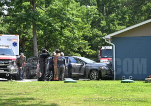 Minor Injuries Reported After Vehicle Strikes Building in Callaway