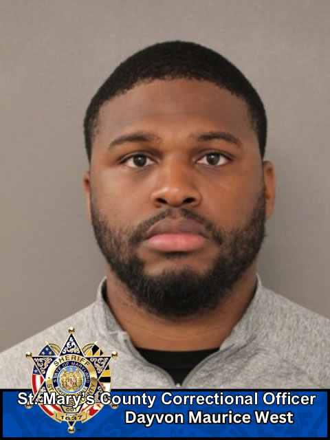 UPDATE: St. Mary’s County Sheriff’s Office Correctional Officer Arrested for Stealing a Gun in La Plata