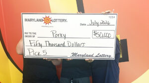 Sign from Late Brother Gives St. Mary’s Woman $50K Pick 5 Win