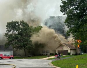 No Injuries Reported After Structure Fire in Waldorf, Three Displaced