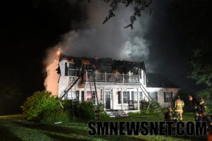 No Injuries Reported After Large House Fire in Mechanicsville