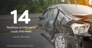 14 People Killed in Maryland Traffic Crashes, Including Eight in July 2026 So Far